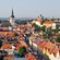 The historic Tallinn Old Town in Estonia